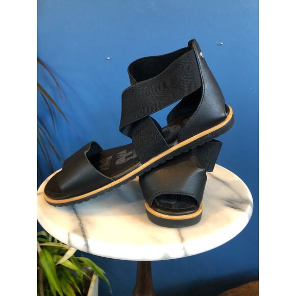 SOREL!!! Ella III Ankle Strap Black - Size 7 - Picture 5 of 7